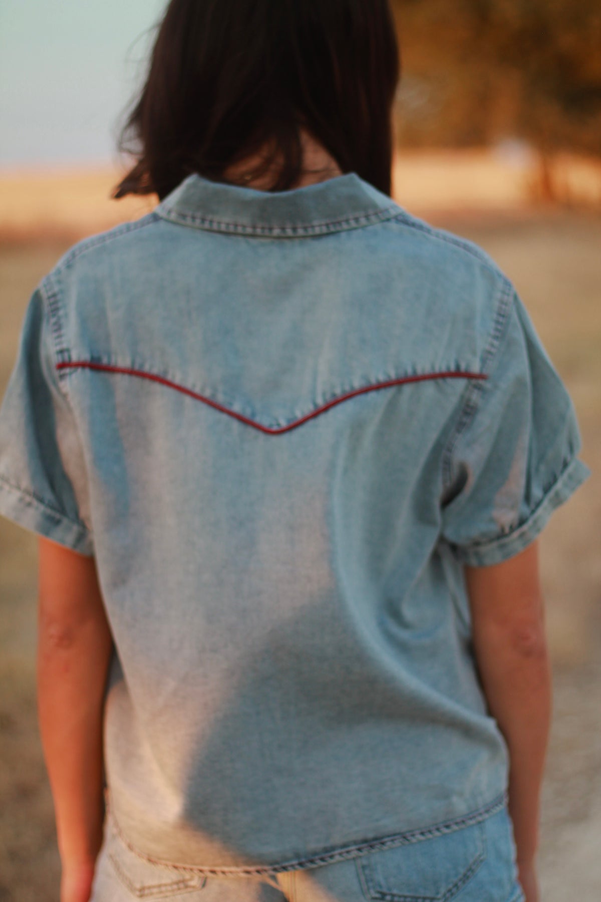 Durango Denim Top