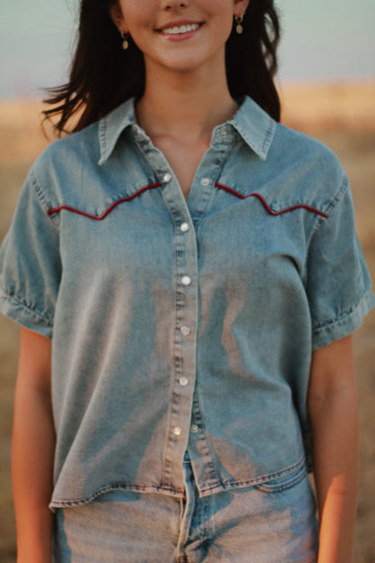 Durango Denim Top
