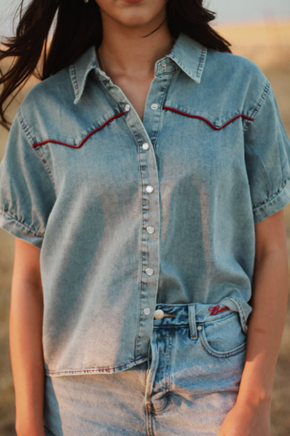 Durango Denim Top