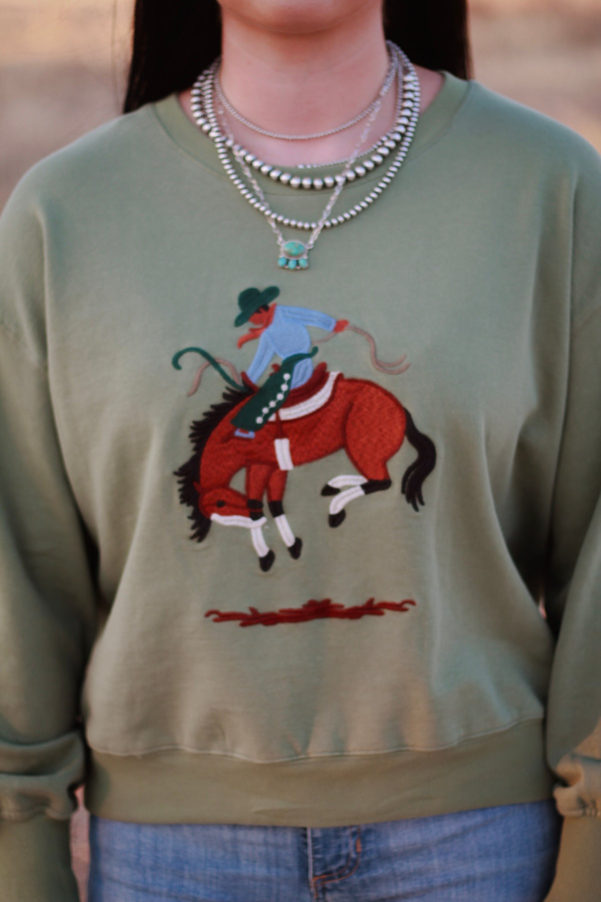 The Buckin Horse Sweatshirt