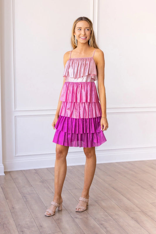 Tiered Party Dress